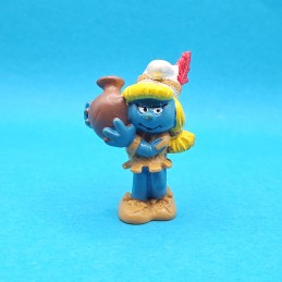 Schleich The Smurfs -Smurfette Indian second hand Figure (Loose) Schleich