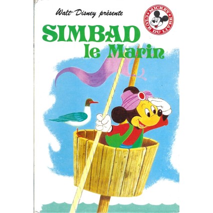 Disney Mickey Club du Livre Simbad le Marin Gebrauchtbuch