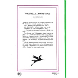 Coccinelle à Monte-Carlo Gebrauchtbuch