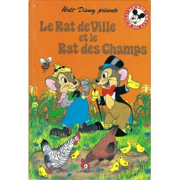 Disney Mickey Club du Livre Le Rat des villes et le Rat des champs Pre-owned book