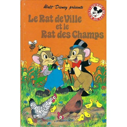 Disney Mickey Club du Livre Le Rat des villes et le Rat des champs Gebrauchtbuch