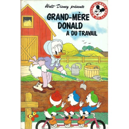 Disney Mickey Club du Livre Grand-mère Donald a du travail Pre-owned book