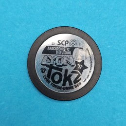 Lyon Tokz SCP Series 1 N°17 SCP-147 Anachronistic Television Pre-owned Token Game