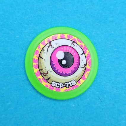 Lyon Tokz SCP Series 1 N°73 SCP-718 Eyeball Token Game d'occasion