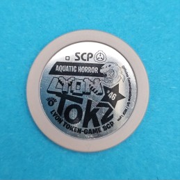 Lyon Tokz SCP Series 1 N°46 SCP-1128 Big Aquatic Horror Pre-owned Token Game