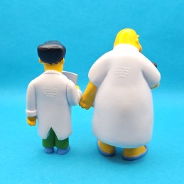 The Simpsons Dr Nick Riviera & Leon Kompowsky gebrauchte Figuren (Loose)