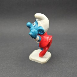 Schleich The Smurfs Super Smurf second hand Figure (Loose)