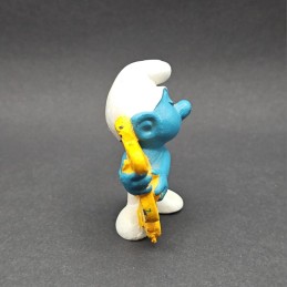 Schleich The Smurfs Harp Smurf second hand Figure (Loose)