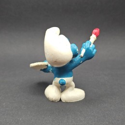 Schleich The Smurfs - Smurf Painter second hand Figure (Loose)