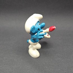 Schleich The Smurfs - Smurf Painter second hand Figure (Loose)