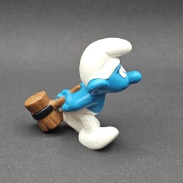 Schleich The Smurfs - Smurf Mallet second hand Figure (Loose)