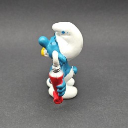 The Smurfs - Toothbrush Smurf  second hand Figure (Loose)