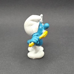 Schleich The Smurfs - Toothbrush Smurf second hand Figure (Loose)