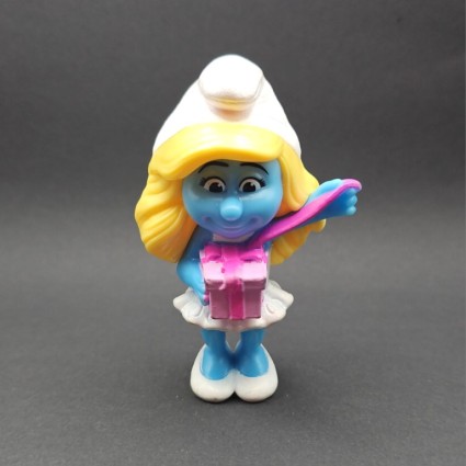 Schleich The Smurfs - Smurfette Gift second hand Figure (Loose)