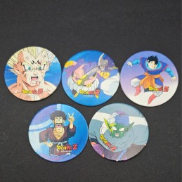 Dragon Ball Z Set of 5 second hand Pog (Loose) Lot 3