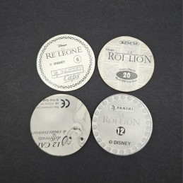 Roi Lion lot de 4 Pogs d'occasion (Loose)