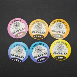 Gebrauchte 6er-Pack Verschiedene Pogs (Loose)