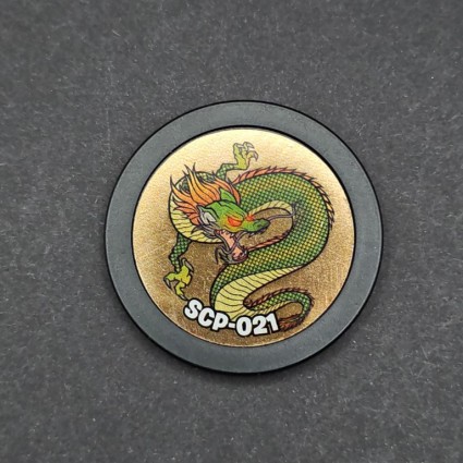 Lyon Tokz SCP Series 1 N°3 SCP-021 Serpe Della Pelle Token Game d'occasion