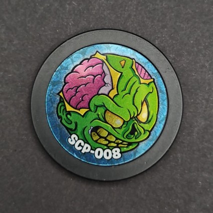 Lyon Tokz SCP Series 1 N°1 SCP-008 Piaga Zombie Token Game d'occasion