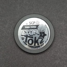 Lyon Tokz SCP Series 1 N°1 SCP-008 Piaga Zombie Token Game Pre-owned Token Game