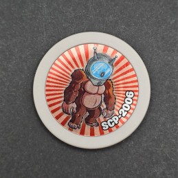 Lyon Tokz SCP Series 1 N°52 SCP-2006 Too Spooky Token Game Pre-owned Token Game