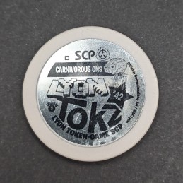 Lyon Tokz SCP Series 1 N°42 SCP-1027 Carnivorous CNS Token Game Pre-owned Token Game