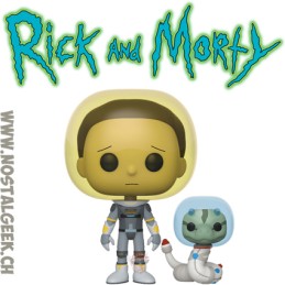 Funko Pop N°690 Rick et Morty Space Suite Morty with Snake