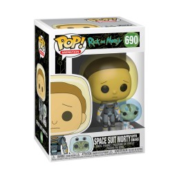 Funko Pop N°690 Rick et Morty Space Suite Morty with Snake