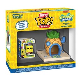 Funko Funko Bitty Pop Town Spongebob and Pineapple House Vinyl Figur