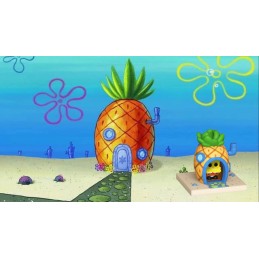 Funko Funko Bitty Pop Town Spongebob and Pineapple House Vinyl Figur