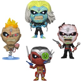 Funko Funko Pop Rocks Iron Maiden 4-Pack GITD Exclusive Vinyl Figuren