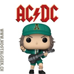 Funko Funko Pop N°411 Rocks AC/DC Angus Young in Green Outfit Vinyl Figure