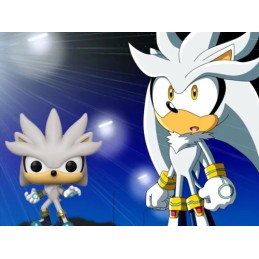 Funko Pop N°633 Sonic Silver Phosphorescent Edition Limitée