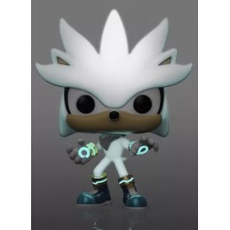 Funko Pop N°633 Sonic Silver GITD Exclusive Vinyl Figur