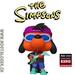 Funko Pop N°1498 ECCC 2024 The Simpsons Poochie Vinyl Figur