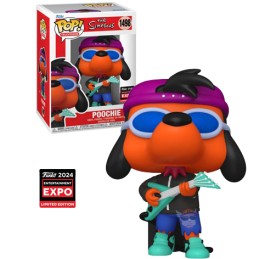 Funko Pop N°1498 ECCC 2024 The Simpsons Poochie Edition Limitée