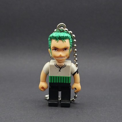 Bandai One Piece Cube Mate Roronoa Zoro Porte-clés d'occasion