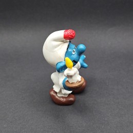 Schleich The Smurfs - Sleepy Smurf with Candle