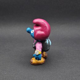 The Smurfs - Paratrooper Smurf used figurine (Loose)