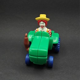 McDonald's McDonald's Happy Meal Ronald McDonald Tractor Used Figure