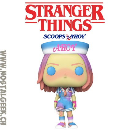 Funko Pop N°1546 Stranger Things Robin Buckley (Scoops Ahoy Sherbert Surprise) Vinyl Figure