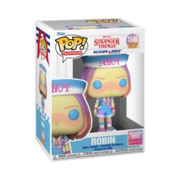 Funko Pop N°1546 Stranger Things Robin Buckley (Scoops Ahoy Sherbert Surprise)