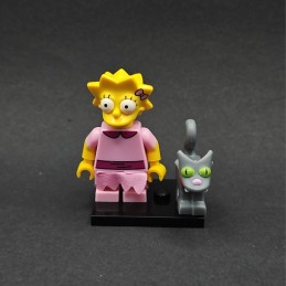 Lego The Simpsons Lego Series 2 Minifigure Lisa & Snowball gebrauchte Figur (Loose)