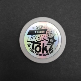 Lyon Tokz SCP Series 1 N°89 SCP-106 Il Vecchio Token Game gebrauchte Token Game