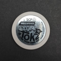 Lyon Tokz SCP Series 1 N°26 SCP-357 Argila Affamata Token Game gebrauchte Token Game