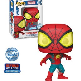 Funko Pop N°1118 Marvel Spider-Man Oscorp Suit Exclusive Vinyl Figur