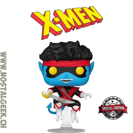 Funko Pop N°1088 X-men Nightcrawler (Pirate) Edition Limitée