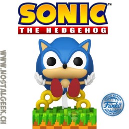 Funko Pop N°918 Sonic The Hedgehog Ring Scatter Sonic Edition Limitée