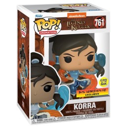 Funko Pop N°761 Avatar: The Legend of Korra - Korra Metallic GITD Exclusive Vinyl Figur