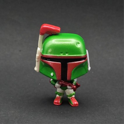 Funko Pop Pocket Star Wars Boba Fett Holiday second hand figure (Loose)